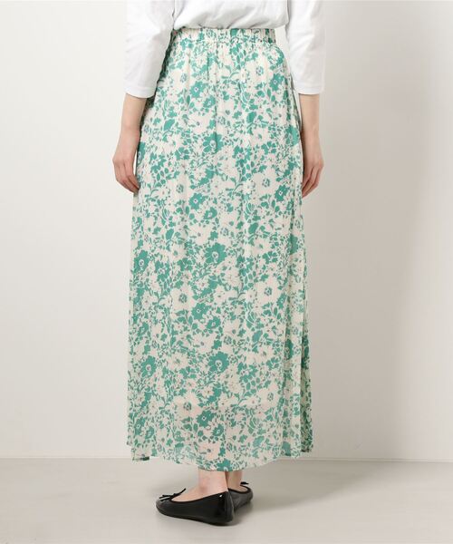 RIVE DROITE（リヴドロワ）の「レーヨンジョーゼットフラワースカート（スカート・レディース・グリーン/ブラウン・FREE）」の18枚目の写真