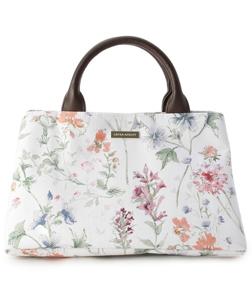 LAURA ASHLEY(ローラアシュレイ)の「フラワー変形トートバッグ(トートバッグ・レディース・ライトパープル/オレンジ系その他2・00)」の3枚目の写真