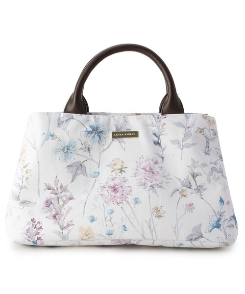 LAURA ASHLEY(ローラアシュレイ)の「フラワー変形トートバッグ(トートバッグ・レディース・ライトパープル/オレンジ系その他2・00)」の4枚目の写真