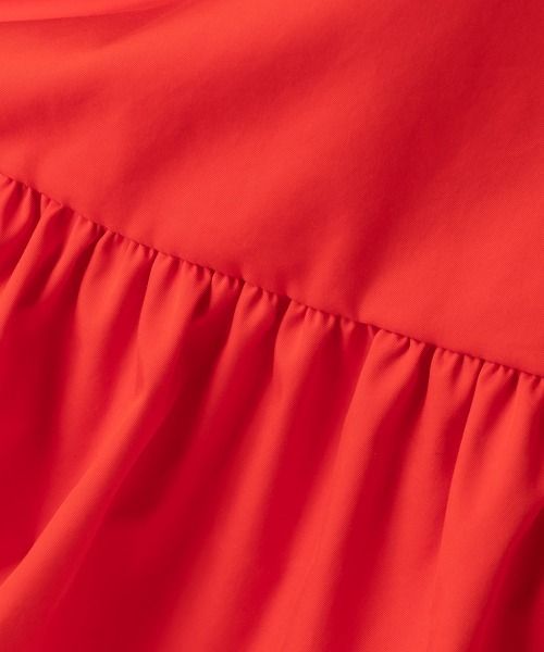 DOUBLE STANDARD CLOTHING(ダブルスタンダードクロージング)の「バイオツイルロングスカート(WEB限定)(スカート・レディース・レッド/ピンク・38/36)」の9枚目の写真