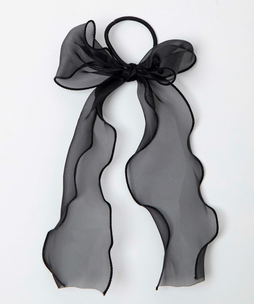 WEGO（ウィゴー）の「WEGO/透けリボンゴム（ヘアゴム・レディース・ブラック/ベージュ/オフホワイト/グリーン/ライトピンク/サックスブルー/その他2/その他1/ワイン/ライトベージュ/シルバー/その他6/その他8/その他5/その他4/その他7/その他3・FREE）」の21枚目の写真