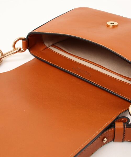 vanessabruno（ヴァネッサブリューノ）の「IRIS A RABAT PM HANDBAG（ハンドバッグ・レディース・ライトブラウン・FREE）」の4枚目の写真