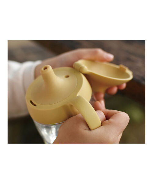 こども ビームス（コドモビームス）の「KINTO / bonbo ストローマグ（グラス/マグカップ/タンブラー・キッズ・オレンジ/サックスブルー/イエロー・ONE SIZE）」の5枚目の写真