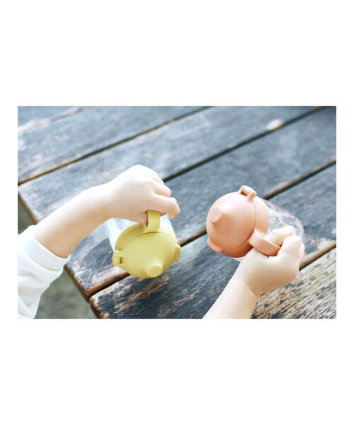 こども ビームス（コドモビームス）の「KINTO / bonbo ストローマグ（グラス/マグカップ/タンブラー・キッズ・オレンジ/サックスブルー/イエロー・ONE SIZE）」の7枚目の写真