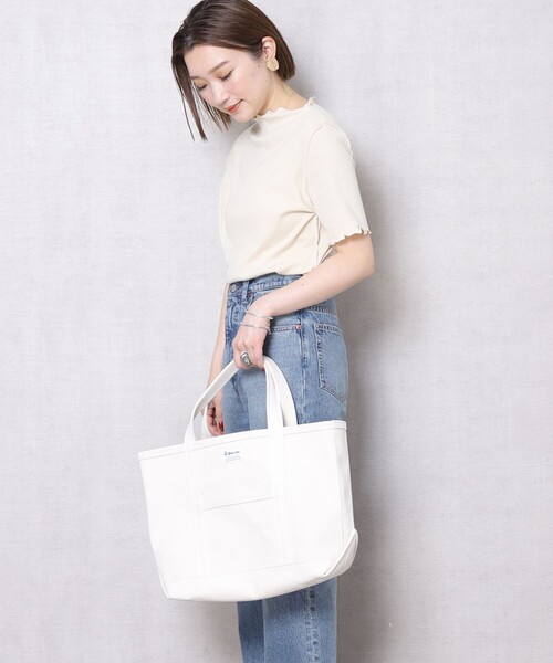 FREAK'S STORE（フリークスストア）の「▽【WEB限定】メローデザインボートネックTシャツ(メロートップス)（Tシャツ/カットソー・レディース・ブラック/ブラウン/ブルー/ナチュラル/ライトピンク・ﾌﾘ-）」の7枚目の写真