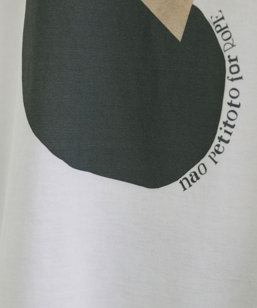 ROPE'（ロペ）の「ノースリーブコラージュプリントTEE（Tシャツ/カットソー・レディース・オフホワイト・38）」の11枚目の写真