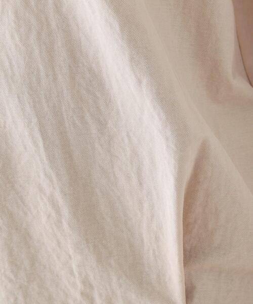 DRESKIP(ドレスキップ)の「◆ひんやり後ろタックTシャツ(Tシャツ/カットソー・レディース・ブラック/ダークブラウン/ナチュラル/黄緑系・02/03)」の12枚目の写真