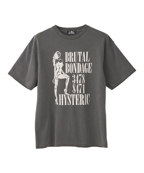 HYSTERIC GLAMOUR（ヒステリックグラマー）の「BRUTAL BONDAGE Tシャツ