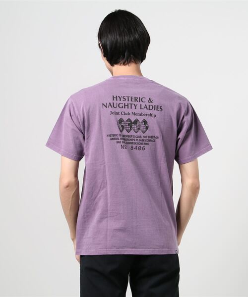 HYSTERIC GLAMOUR(ヒステリックグラマー)の「BRUTAL BONDAGE Tシャツ(Tシャツ/カットソー・メンズ・チャコールグレー/パープル/オレンジ・SMALL/MEDIUM/LARGE/X-LARGE)」の4枚目の写真