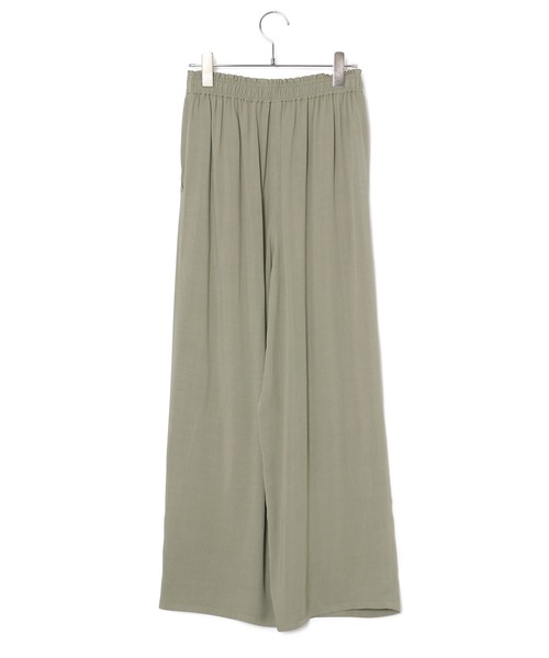 ADAM ET ROPE'(アダムエロペ)の「【セットアップ対応】イージーレーヨンパンツ(その他パンツ・レディース・グレー/ダークブラウン・FREE)」の5枚目の写真