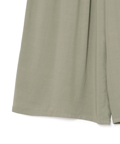 ADAM ET ROPE'(アダムエロペ)の「【セットアップ対応】イージーレーヨンパンツ(その他パンツ・レディース・グレー/ダークブラウン・FREE)」の3枚目の写真