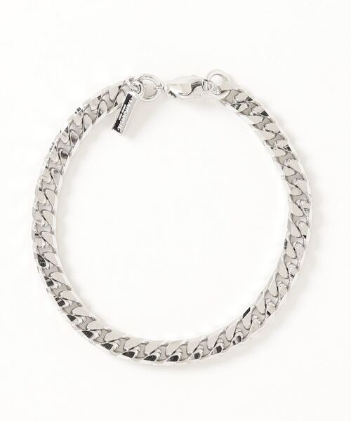 VANQUISH(ヴァンキッシュ)の「CUT CHAIN BRACELET MEDIUM ~JAPAN MADE~(ブレスレット・メンズ・シルバー・FREE)」の2枚目の写真