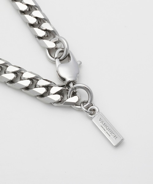 VANQUISH(ヴァンキッシュ)の「CUT CHAIN BRACELET MEDIUM ~JAPAN MADE~(ブレスレット・メンズ・シルバー・FREE)」の5枚目の写真