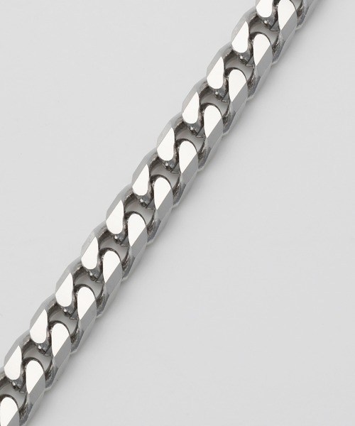 VANQUISH(ヴァンキッシュ)の「CUT CHAIN BRACELET MEDIUM ~JAPAN MADE~(ブレスレット・メンズ・シルバー・FREE)」の6枚目の写真