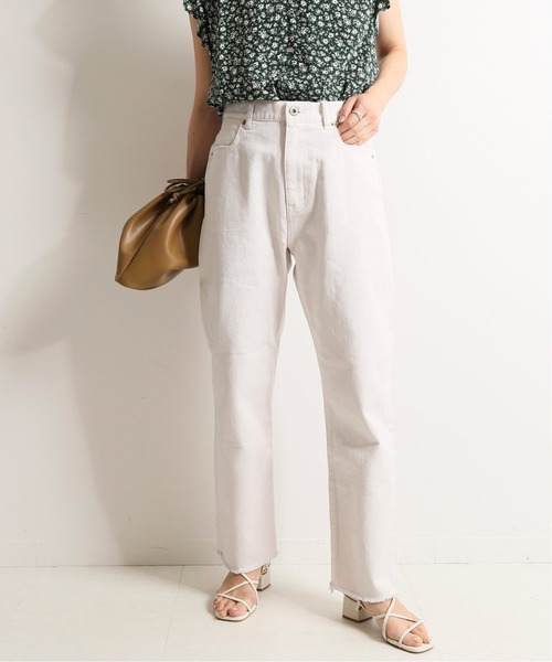 SLOBE IENA 完売 LE DENIM カットオフスリムパンツ40 SLOBE IENA 完売 LE DENIM カットオフスリムパンツ40 - メルカリ