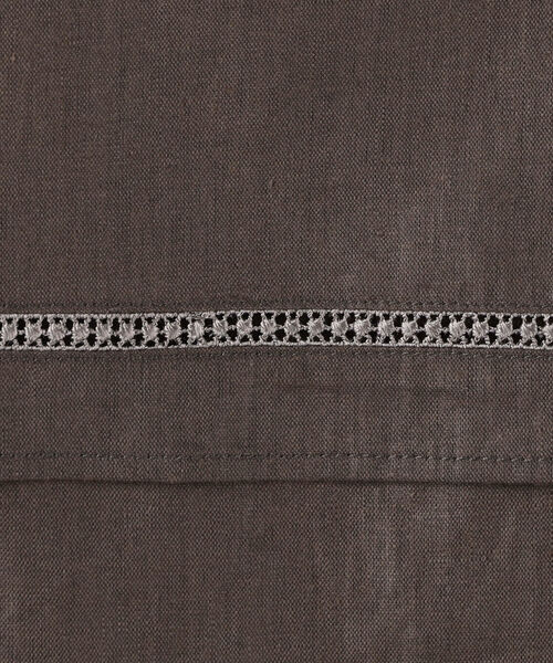 NOLLEY’S(ノーリーズ)の「◇【WEB限定】ステッチ襟2WAYブラウス(シャツ/ブラウス・レディース・ベージュ/チャコールグレー/ミント・38)」の12枚目の写真