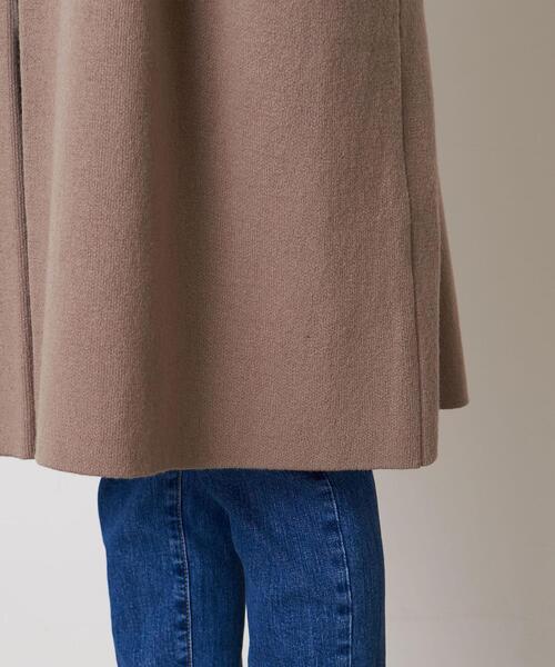 UNITED ARROWS(ユナイテッドアローズ)の「UWCC ニット ガウン †(カーディガン/ボレロ・レディース・ベージュ/ダークグレー・FREE)」の14枚目の写真