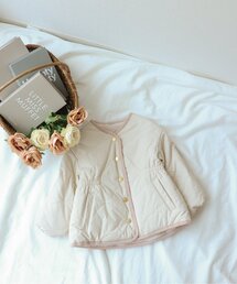 apres les cours | リバーシブルファージャケット(ブルゾン)