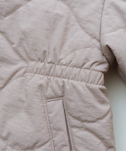 apres les cours（アプレレクール）の「リバーシブルファージャケット（ブルゾン・キッズ・ピンク/アイボリー・90/100/110/120/80/130/140）」の10枚目の写真
