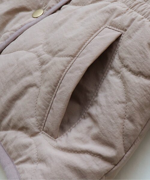 apres les cours（アプレレクール）の「リバーシブルファージャケット（ブルゾン・キッズ・ピンク/アイボリー・90/100/110/120/80/130/140）」の11枚目の写真