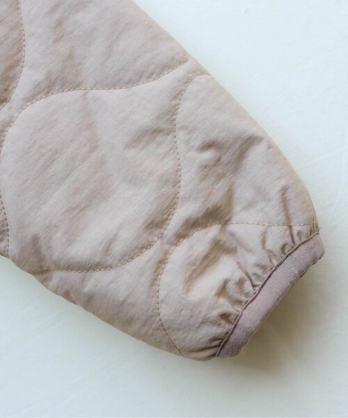 apres les cours（アプレレクール）の「リバーシブルファージャケット（ブルゾン・キッズ・ピンク/アイボリー・90/100/110/120/80/130/140）」の3枚目の写真