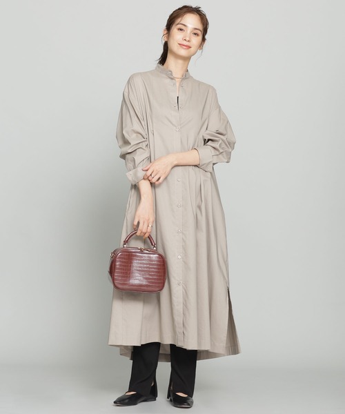 NANO universe（ナノユニバース）の「WEB限定/スリットリブパンツ（その他パンツ・レディース・ブラック/アイボリー/モカ・マルチサイズ）」の13枚目の写真