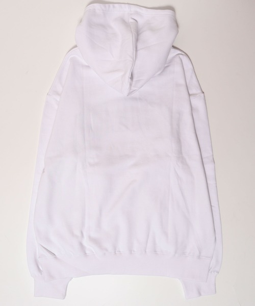 VISION STREET WEAR(ヴィジョンストリートウェア)の「VISION STREET WEAR ベロアワッペン裏毛フーディー(パーカー・レディース・チャコールグレー/パープル/マルチ/ワイン/キナリ・LL/M/L)」の13枚目の写真