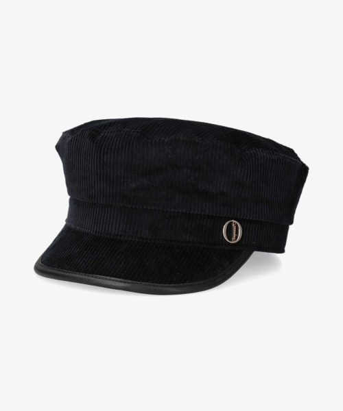 Chapeau d' O（シャポードオー）の「Chapeau d' O Corduroy Marine Cas（キャスケット・レディース・ブラック/ライトグリーン/ブラウン・57cm）」の19枚目の写真