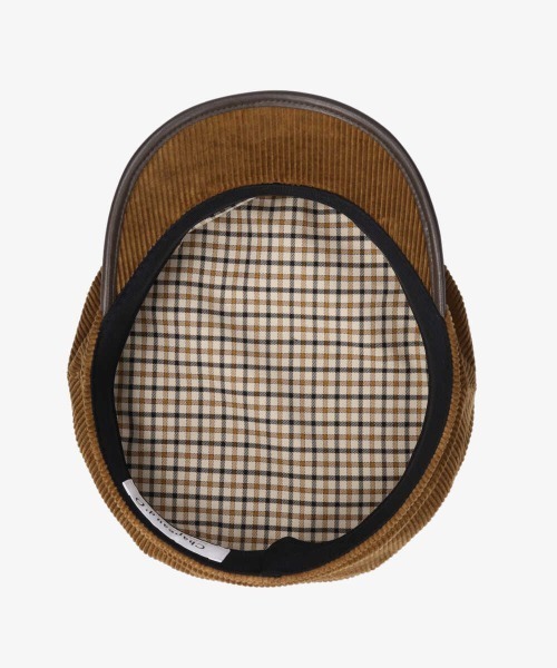 Chapeau d' O（シャポードオー）の「Chapeau d' O Corduroy Marine Cas（キャスケット・レディース・ブラック/ライトグリーン/ブラウン・57cm）」の20枚目の写真