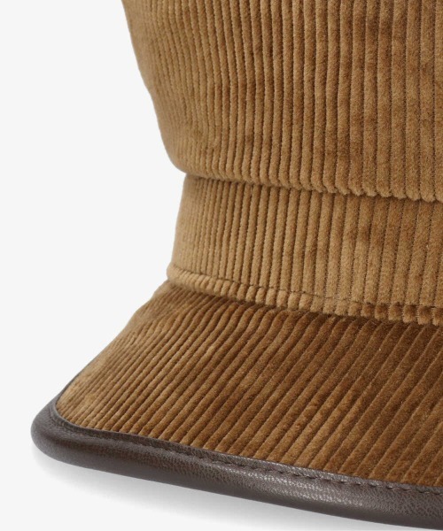Chapeau d' O（シャポードオー）の「Chapeau d' O Corduroy Marine Cas（キャスケット・レディース・ブラック/ライトグリーン/ブラウン・57cm）」の18枚目の写真