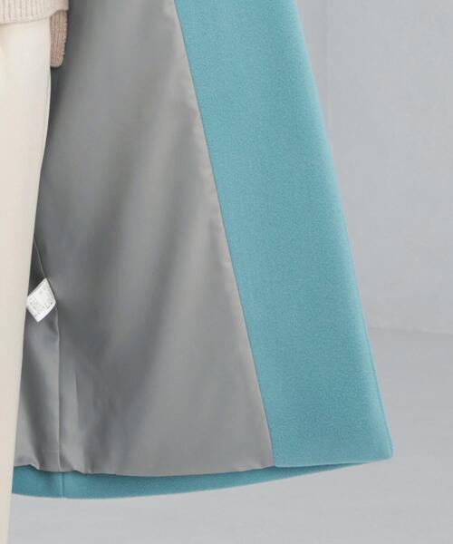 green label relaxing(グリーンレーベルリラクシング)の「FAbRICA ファブリカ チェスター コート(チェスターコート・レディース・ダークグレー/ベージュ/ターコイズブルー/ネイビー・38/36/40/42/44/34)」の13枚目の写真