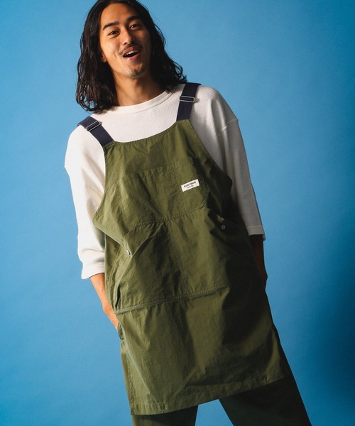 BAYFLOW（ベイフロー）の「【SEASIDE WORKERS（シーサイドワーカーズ）】マルチウェイベスト（ベスト・メンズ・カーキ/オレンジ・FREE）」の13枚目の写真