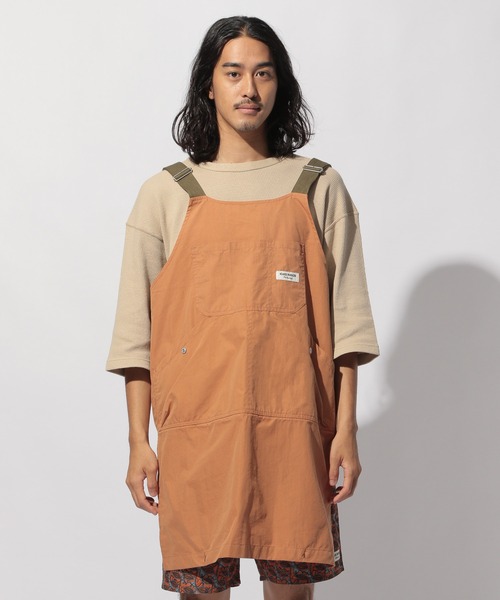 BAYFLOW（ベイフロー）の「【SEASIDE WORKERS（シーサイドワーカーズ）】マルチウェイベスト（ベスト・メンズ・カーキ/オレンジ・FREE）」の16枚目の写真