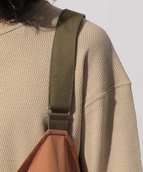 BAYFLOW（ベイフロー）の「【SEASIDE WORKERS（シーサイドワーカーズ）】マルチウェイベスト（ベスト・メンズ・カーキ/オレンジ・FREE）」の19枚目の写真