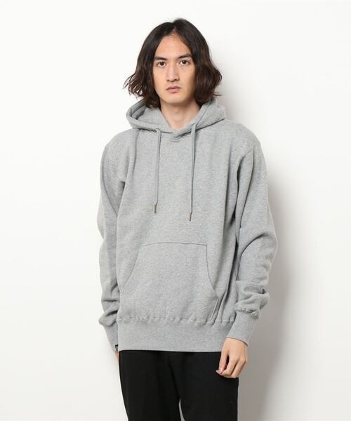 KRIFF MAYER（クリフメイヤー）の「裏起毛スウェットパーカー(フードロゴ)（パーカー・メンズ・グリーン/ベージュ/ネイビー/チャコール/カラフル/ナチュラル/グレー・MEDIUM/SMALL/LARGE/X-LARGE）」の10枚目の写真