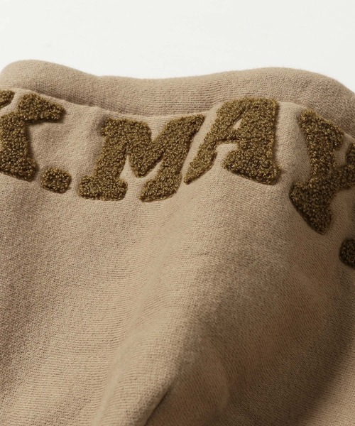 KRIFF MAYER（クリフメイヤー）の「裏起毛スウェットパーカー(フードロゴ)（パーカー・メンズ・グリーン/ベージュ/ネイビー/チャコール/カラフル/ナチュラル/グレー・MEDIUM/SMALL/LARGE/X-LARGE）」の13枚目の写真