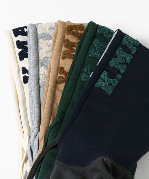 KRIFF MAYER（クリフメイヤー）の「裏起毛スウェットパーカー(フードロゴ)（パーカー・メンズ・グリーン/ベージュ/ネイビー/チャコール/カラフル/ナチュラル/グレー・MEDIUM/SMALL/LARGE/X-LARGE）」の14枚目の写真