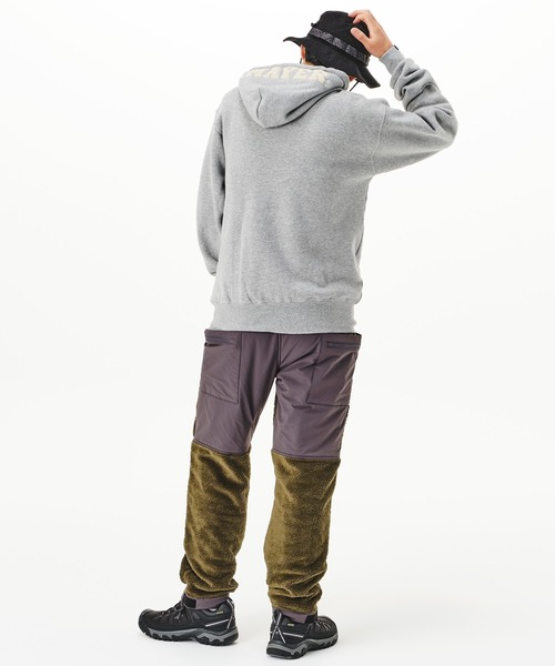 KRIFF MAYER（クリフメイヤー）の「裏起毛スウェットパーカー(フードロゴ)（パーカー・メンズ・グリーン/ベージュ/ネイビー/チャコール/カラフル/ナチュラル/グレー・MEDIUM/SMALL/LARGE/X-LARGE）」の20枚目の写真