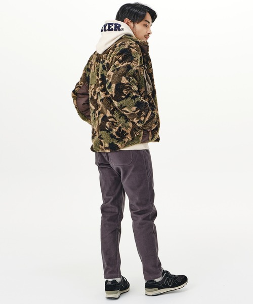 KRIFF MAYER（クリフメイヤー）の「裏起毛スウェットパーカー(フードロゴ)（パーカー・メンズ・グリーン/ベージュ/ネイビー/チャコール/カラフル/ナチュラル/グレー・MEDIUM/SMALL/LARGE/X-LARGE）」の22枚目の写真