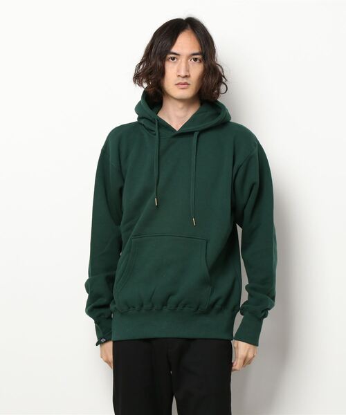 KRIFF MAYER（クリフメイヤー）の「裏起毛スウェットパーカー(フードロゴ)（パーカー・メンズ・グリーン/ベージュ/ネイビー/チャコール/カラフル/ナチュラル/グレー・MEDIUM/SMALL/LARGE/X-LARGE）」の11枚目の写真