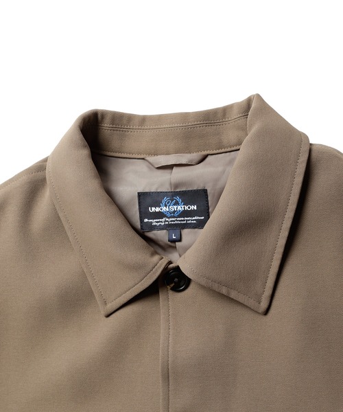 UNION STATION（ユニオンステーション）の「【セットアップ対応】ポリエステルツイルCPOブルゾン（ミリタリージャケット・メンズ・ネイビー/アイボリー/ベージュ系その他・S/M/L）」の14枚目の写真