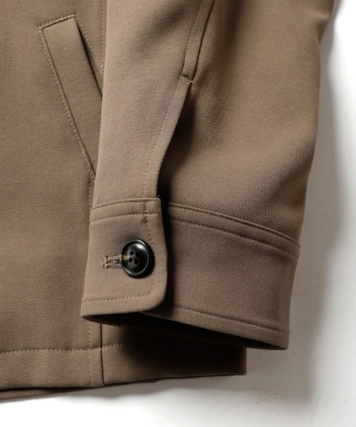 UNION STATION（ユニオンステーション）の「【セットアップ対応】ポリエステルツイルCPOブルゾン（ミリタリージャケット・メンズ・ネイビー/アイボリー/ベージュ系その他・S/M/L）」の8枚目の写真
