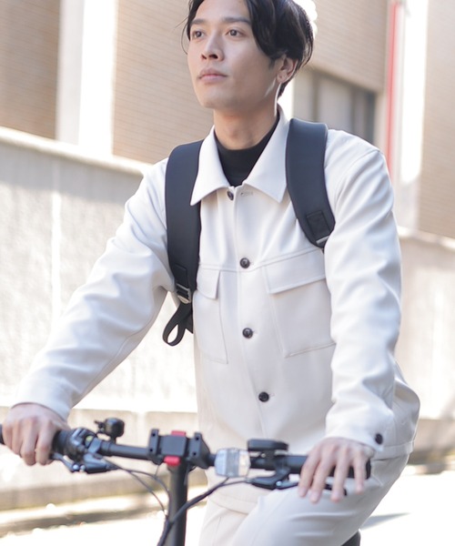 UNION STATION（ユニオンステーション）の「【セットアップ対応】ポリエステルツイルCPOブルゾン（ミリタリージャケット・メンズ・ネイビー/アイボリー/ベージュ系その他・S/M/L）」の21枚目の写真