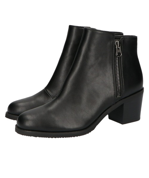 ORiental TRaffic（オリエンタルトラフィック）の「サイドジップショートブーツ/11402（ブーツ・レディース・ブラック/ベージュ/ブラウン・LL/3L/SS/S/M/L）」の14枚目の写真