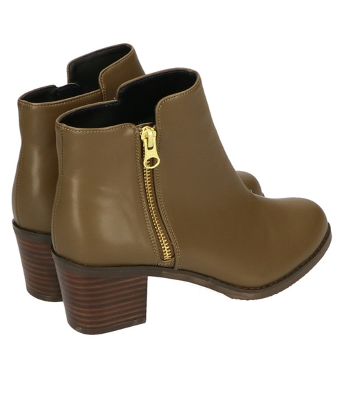 ORiental TRaffic（オリエンタルトラフィック）の「サイドジップショートブーツ/11402（ブーツ・レディース・ブラック/ベージュ/ブラウン・LL/3L/SS/S/M/L）」の13枚目の写真
