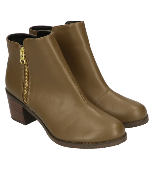 ORiental TRaffic（オリエンタルトラフィック）の「サイドジップショートブーツ/11402（ブーツ・レディース・ブラック/ベージュ/ブラウン・LL/3L/SS/S/M/L）」の18枚目の写真