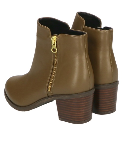 ORiental TRaffic（オリエンタルトラフィック）の「サイドジップショートブーツ/11402（ブーツ・レディース・ブラック/ベージュ/ブラウン・LL/3L/SS/S/M/L）」の11枚目の写真