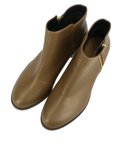 ORiental TRaffic（オリエンタルトラフィック）の「サイドジップショートブーツ/11402（ブーツ・レディース・ブラック/ベージュ/ブラウン・LL/3L/SS/S/M/L）」の7枚目の写真