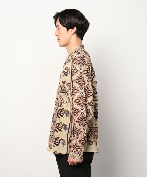 Story mfg.(ストーリーエムエフジー)の「【STORY MFG.】ストーリー・エムエフジー Snack Shirts(シャツ/ブラウス・メンズ・ベージュ系その他/ブラウン系その他・X-LARGE/MEDIUM/X-SMALL)」の4枚目の写真