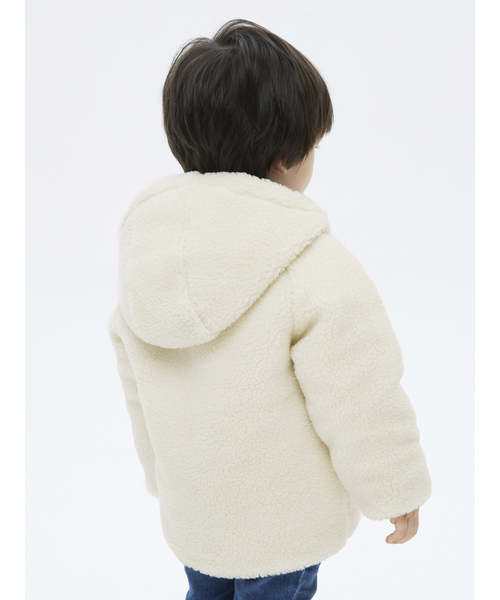 GAP（ギャップ）の「リバーシブル シェルパジャケット (幼児・ユニセックス)（その他アウター・キッズ・その他/その他1/ピンク系その他・12-18M/18-24M/2 YRS/3 YRS/4 YRS/5 YRS）」の14枚目の写真